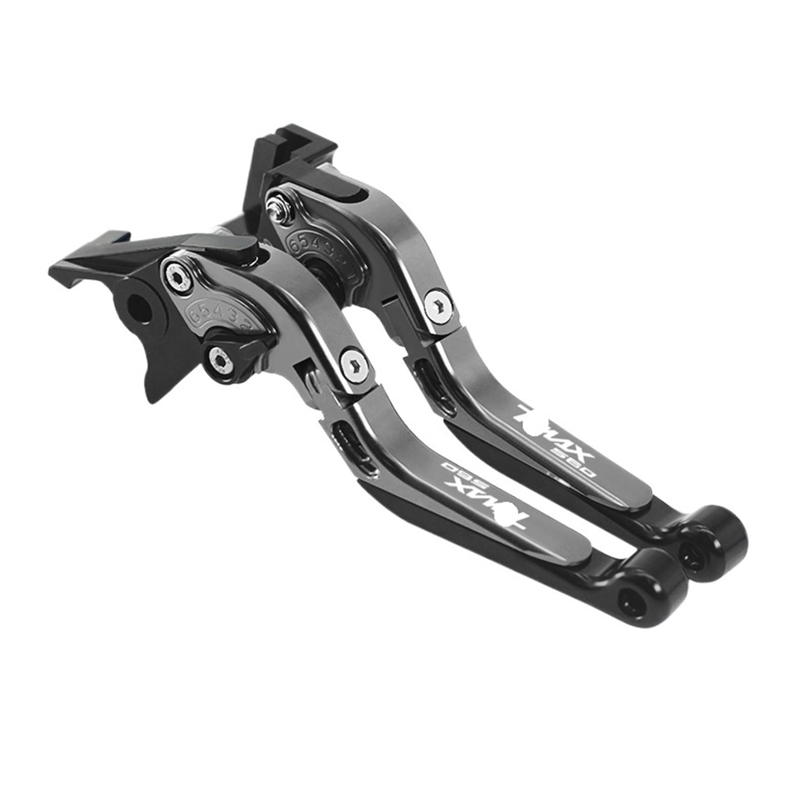 YWQJIOPM Motorcycle Brake Clutch Lever Motorcycle Adjustable Extendable Folding Brake Clutch Levers for TMAX530 DX/SX TMAX 560 TMAX560 TMAX Tmax530 Tmax560
