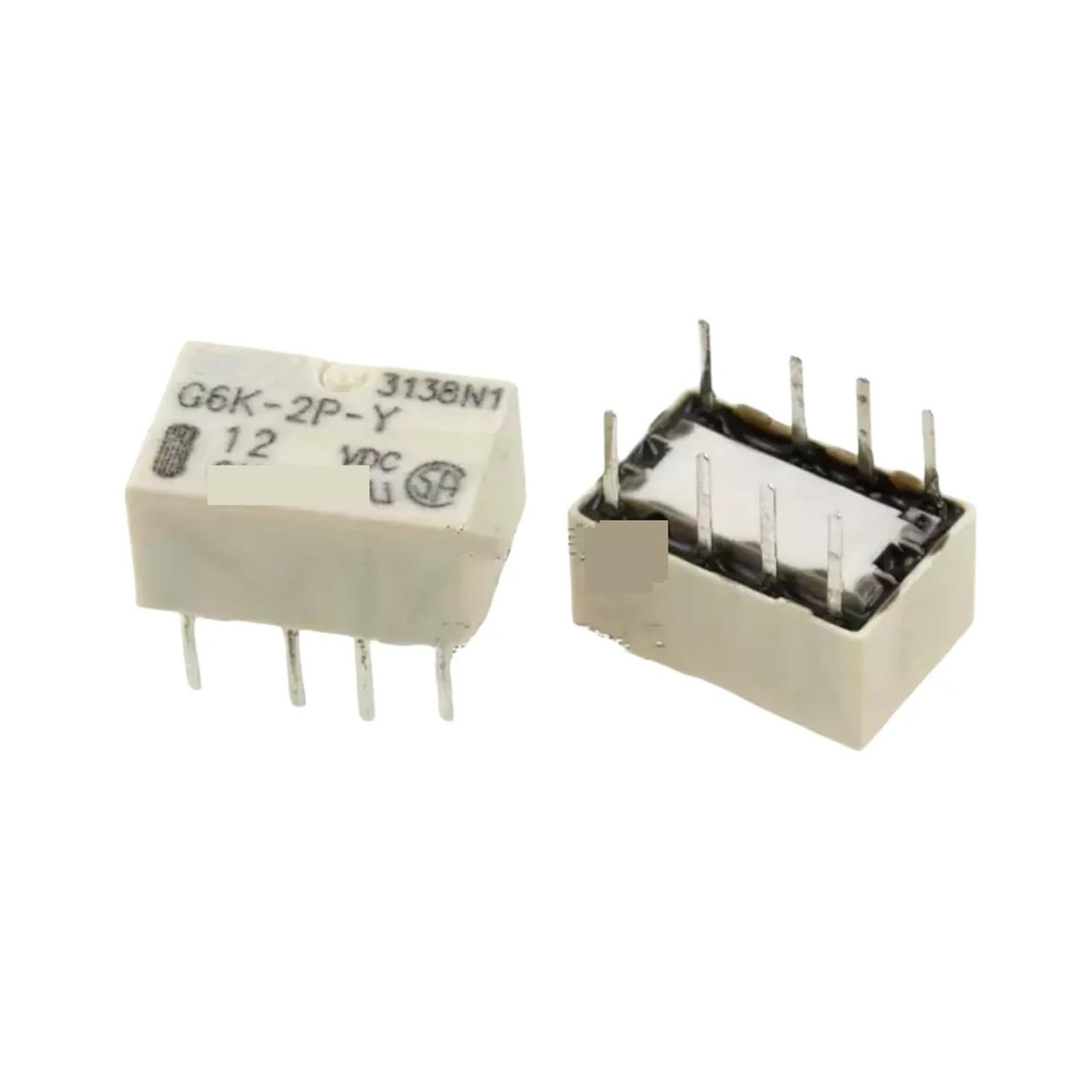 K66SIYV5KY 5PCS G6K-2P 3VDC 5VDC 12VDC 24VDC DIP-8PIN RELAY G6K-2P-Y