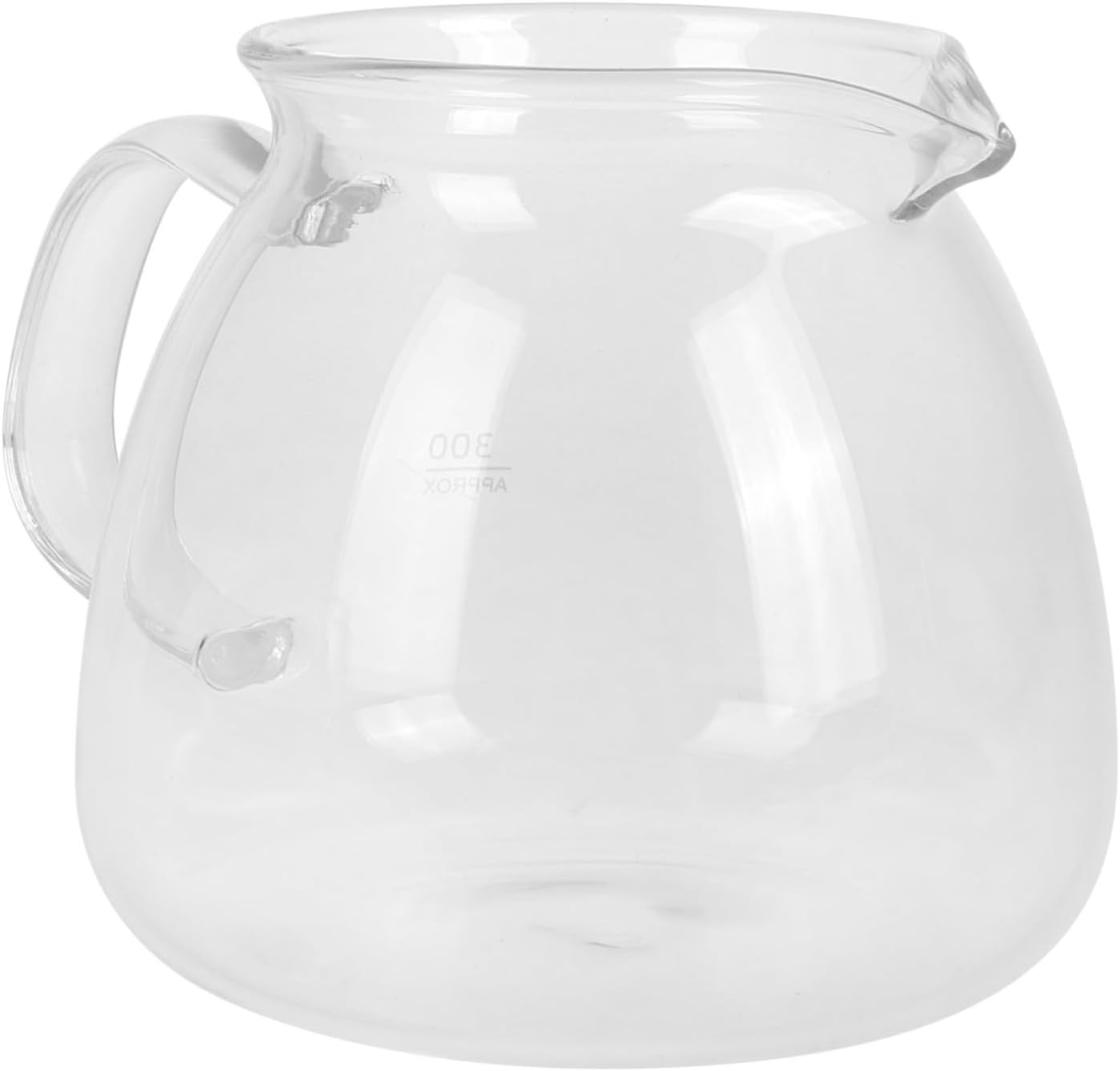 Glass Coffee Pitcher Small Teapot for Coffee Elegant Serving Pot for for Milk and Tea Transparent Design for Brewing Experience