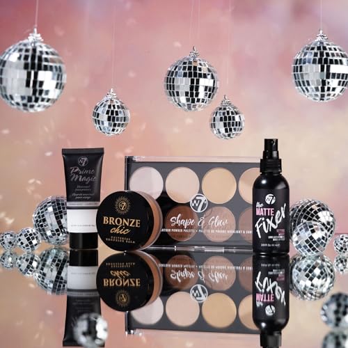 W7 The Fixer Matte Set - Matte Finish - 4Pcs - Bronze, Contour & Secure - Image 5