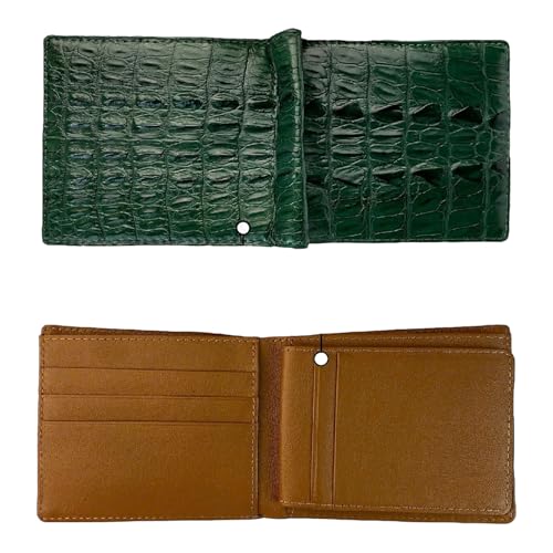 Package Genuine Alligator Quill Leather Belts Buckle And Wallets For Men, Crocodile Skin Belts And Wallet For Men Italy2