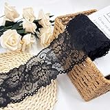 lace wedding dress cheap Exquisita elegancia floral: Duuclume presenta una tela de encaje de 3.15 pulgadas de ancho y 5 yardas de largo, adornada con un delicado patrón floral. Este ribete de encaje vintage añade un toque de elegancia atemporal a tus proyectos de costura, manualidades y decoración.