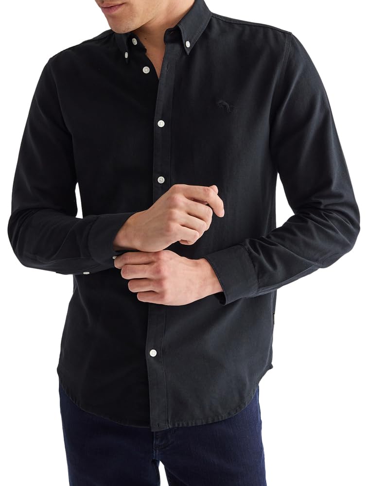 Wrangler, Men's Oxford Shirt Black