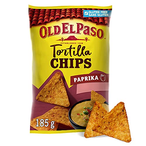 Old El Paso Tortilla Chips Paprika 185g Cover
