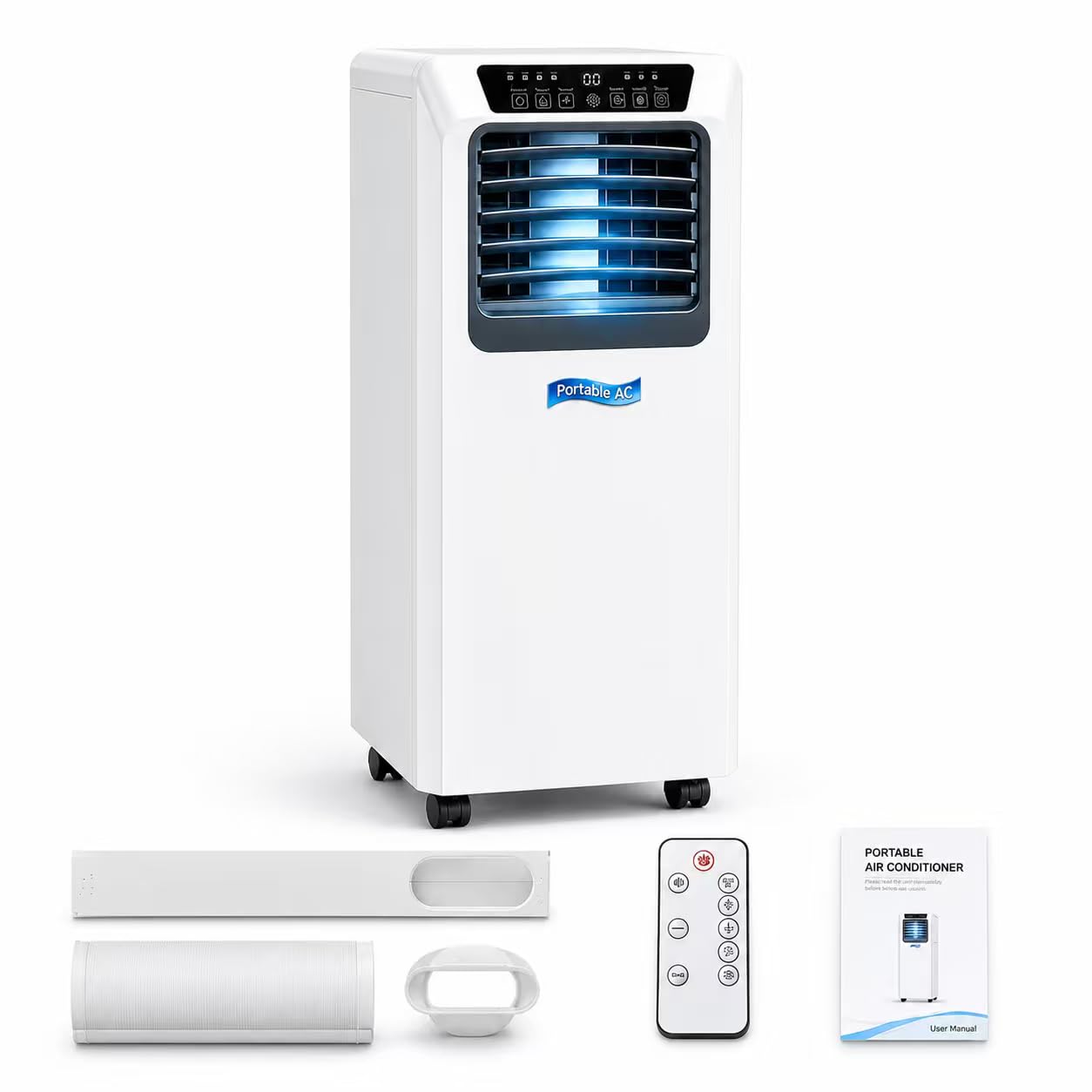 SPECIALBIEGEBUY Portable Air Conditioner 7000/9000 BTU, Cooling, Fan and Dehumidifying 9000BTU