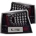 Anzo USA 321013 Dodge Charger Chrome LED Tail Light Assembly - (Sold in Pairs)