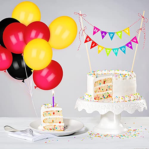 127 Pieces Car Race Balloons Party Supplies Race Car Theme Birthday Party Garland Arch Party Decorations (Race Car Style) #TOP6