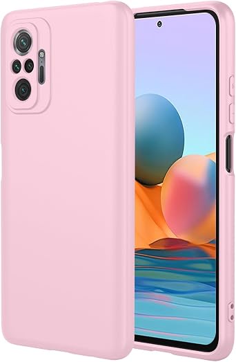 Case for Xiaomi Redmi Note 10 Pro Case, Redmi Note 10 Pro MAX, Liquid Silicone Case, Soft Anti-Scratch Microfiber Lining Shockproof Phone Case Compatible with Xiaomi Redmi Note 10 Pro, 10 Pro MAX A