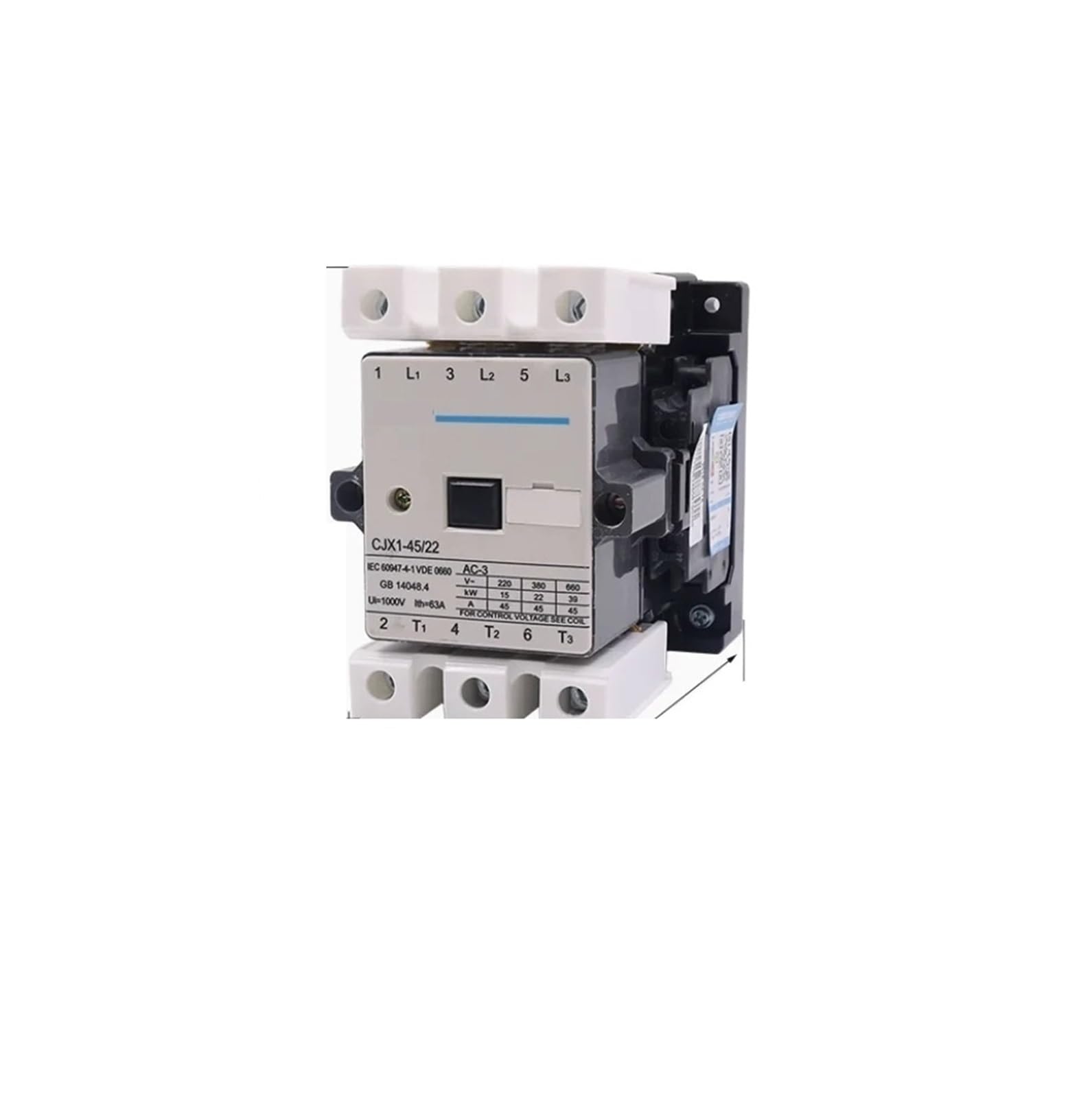 Contacteur CJX1-45/22 à commutation rapide 45A tension AC380V