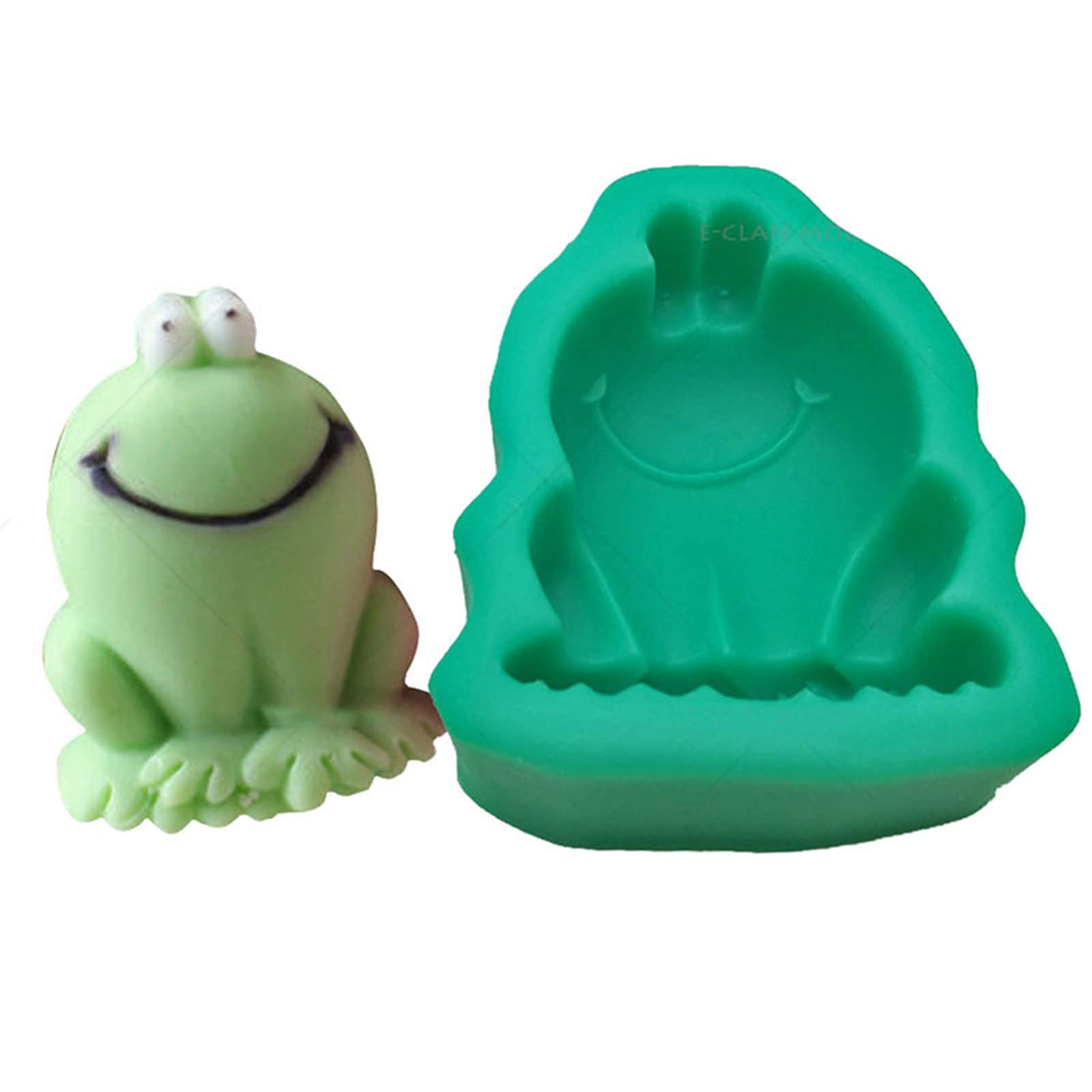 Cute For Frog Shaped Silicone Mold Cake Decor Fondant Mold