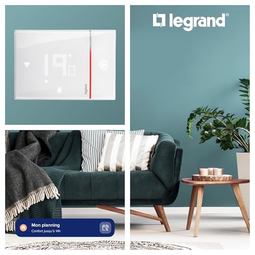 Thermostat Smarther Legrand connecté saillie WiFi avec application Home Control - 6