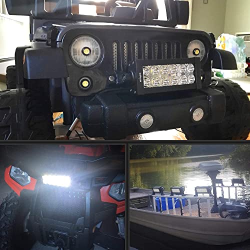 Nilight - 10001S-A 36W Led Light Bar Spot Led Lights Led Bar Driving Fog Lights Jeep Off Road Lights, 2 Years Warranty #TOP6