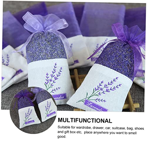 22 pzas Bolsas de Tela Pequeñas Aromatizadas de Lavanda miniatura 5