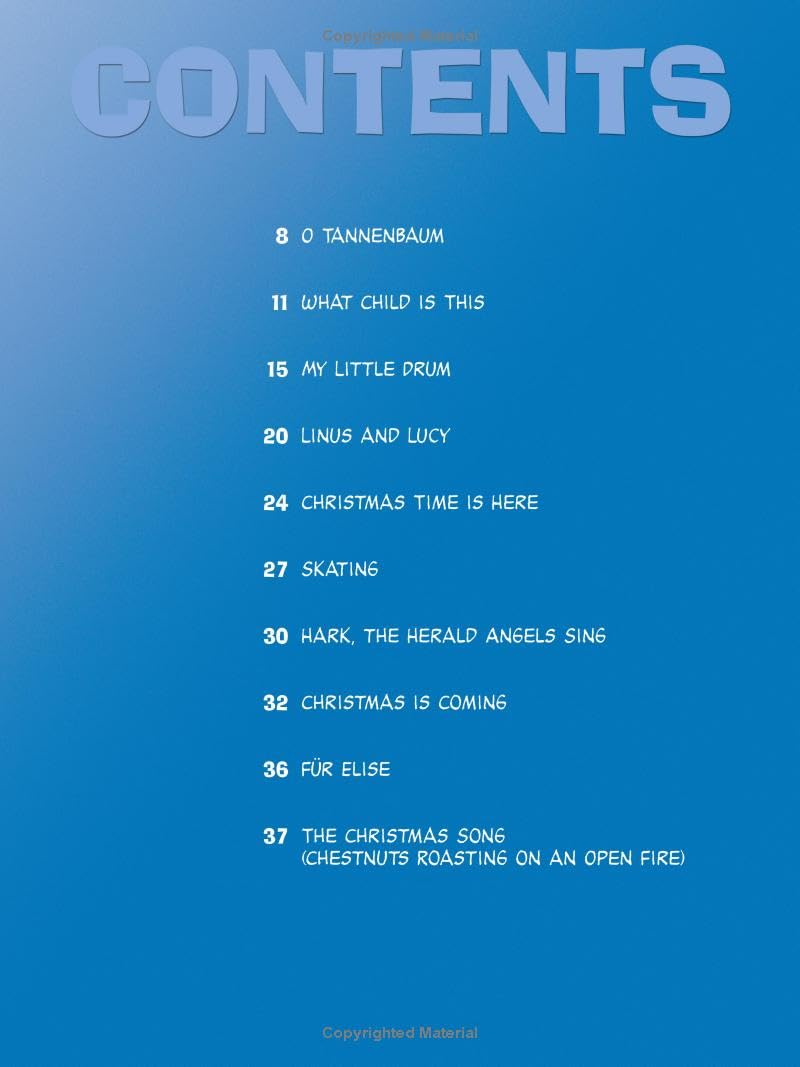 A Charlie Brown Christmas | Vince Guaraldi Piano Solo Sheet Music | 10 Holiday Classics Arranged for Piano | Christmas Time Is Here, Linus and Lucy, Fur Elise and More - Image 8