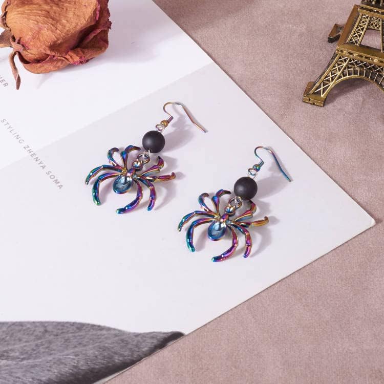 Fashewelry 200Pcs Multi-Color 201 Stainless Steel Earring Fish Hooks Rainbow Surgical French Ear Wires with Ball and Coil Tube Ends 21 Gauge Pins for Dangle Drop Earrings Making 20mm - Image 7