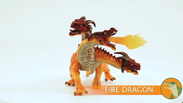 Amazon.com: Safari Ltd. Fire Dragon Figurine - Detailed Vibrantly