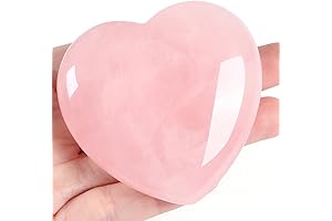 MAIBAOTA Healing Heart Shaped Crystals Handmade Decor for Home