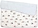 TupTam Krabbeldecke für Baby 120x120 cm - Gepolsterte Spieldecke Baby Baumwolle, XXL, OEKO-TEX, Weich & Hautfreundlich, Farbe: Bagger Beige