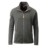 outdoor strickjacke für herren Modische Strickfleecejacke mit Stehkragen