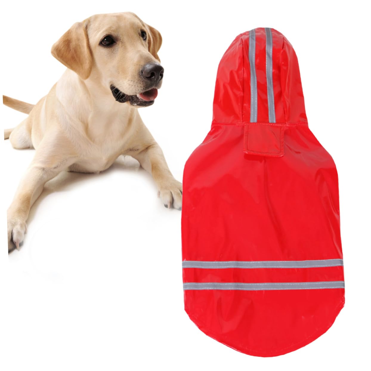 Manteaux de Pluie pour Chien imperméables, imperméable pour Chien, 3 pièces pour Animaux de Compagnie, Veste de Pluie pour Animaux de Compagnie, Manteau de plui