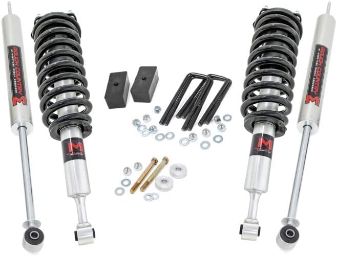 Rough Country 3" Lift Kit w/M1 Struts & Shocks for 05-23 Toyota Tacoma - 74540