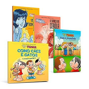 Capa do livro Kit Turma da Mônica