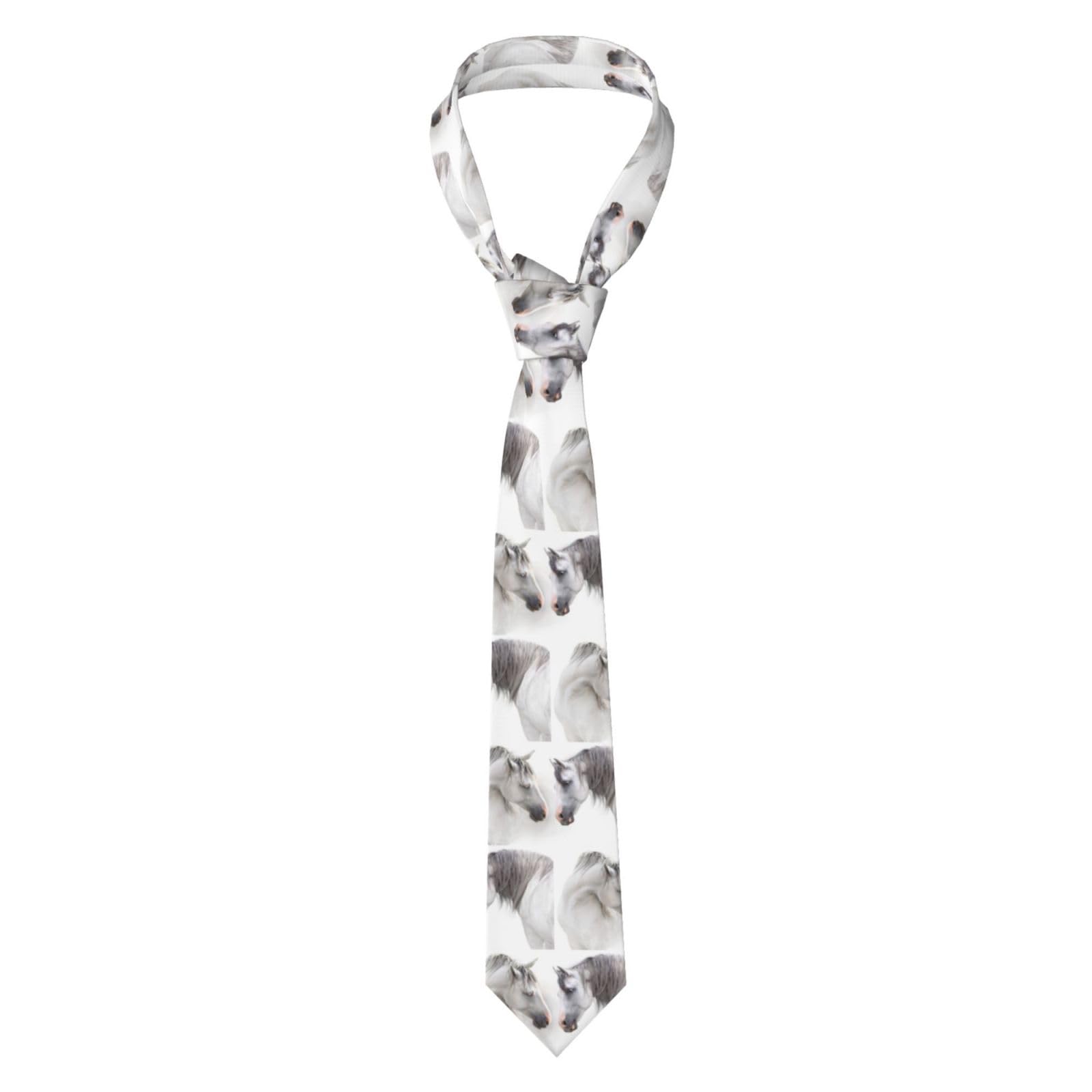 IFHSIGoe Corbatas para hombre, de poliéster, para bodas, fiestas, novios, padrinos de boda, Como se muestra en la imagen, Taille unique