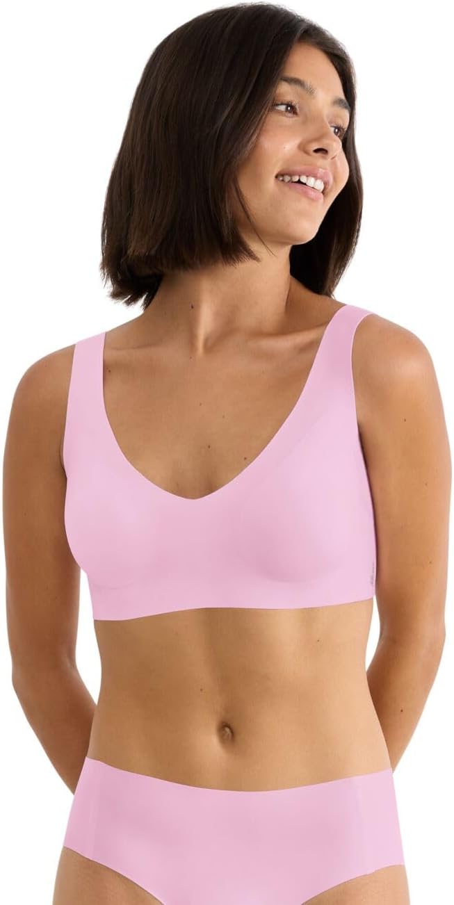 Sloggi Zero Feel Bralette Non Wired Soft Cup Pullover Bra Seamless Lingerie