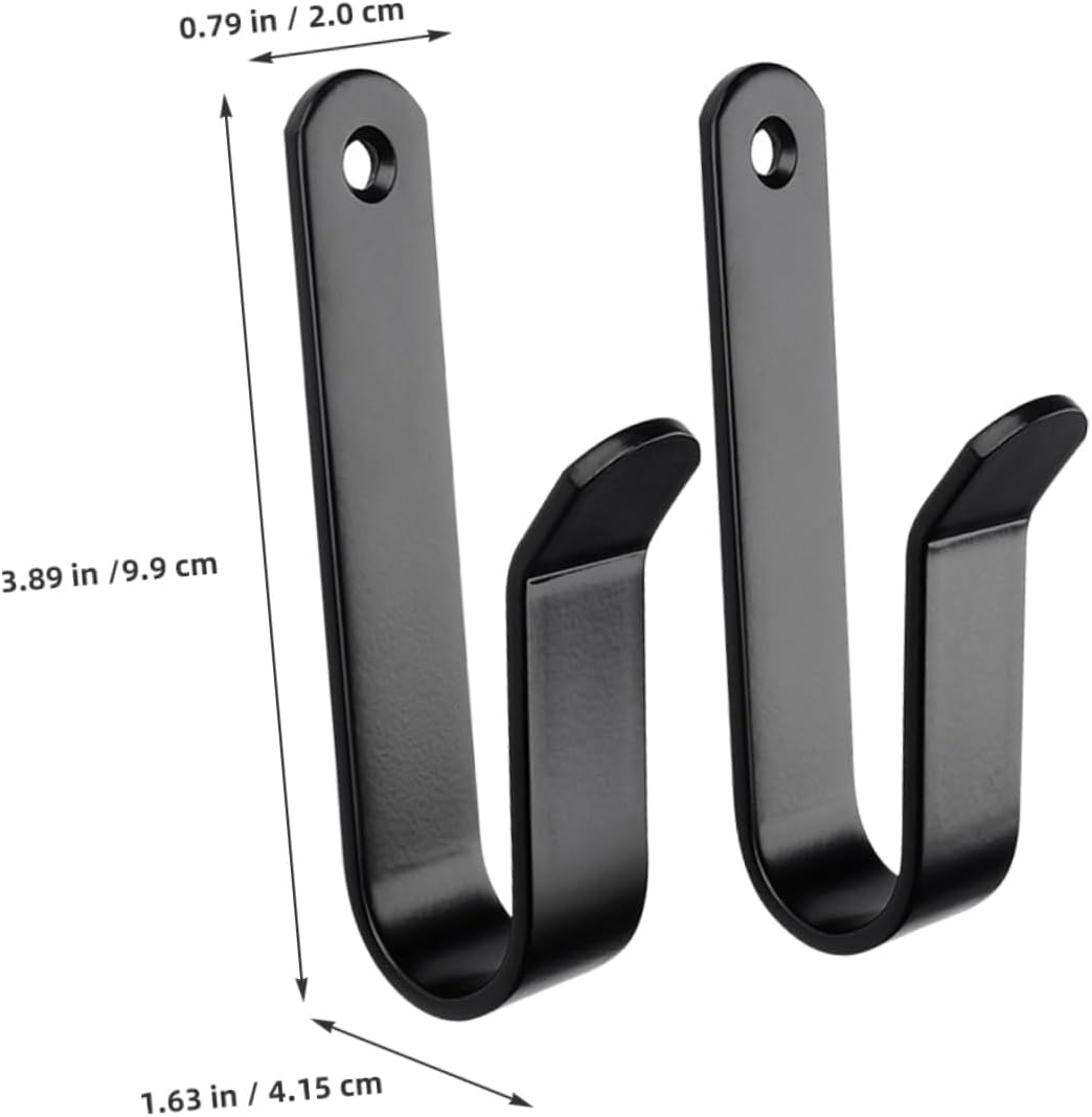 Totority Skateboard Hook Skateboard Rack for Surfing Skate Board Mounted Hooks Skateboard Wall Mount Hanger