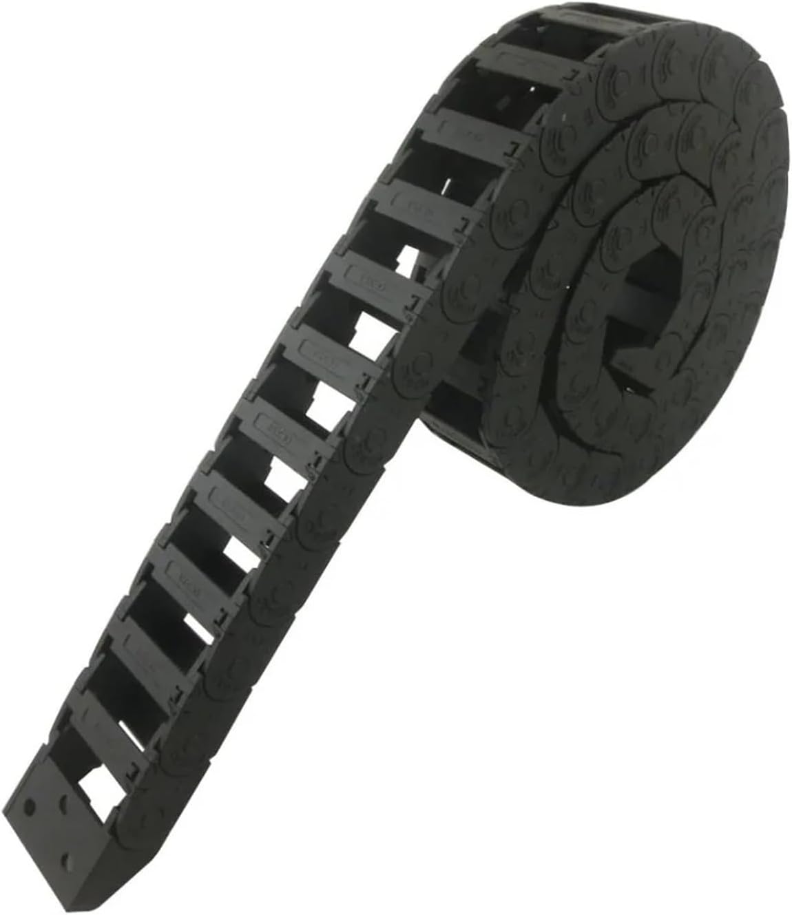 Transmission Chain of Power Transmission Chains 15 x 30mm Internal Size 1.01M Bending Radius R28 Plastic Reinforced Nylon Towline Cable Drag Chain Transmission Chain of Power