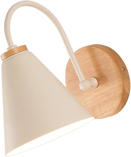 Angoily Lámpara de pared para dormitorio, lámpara decorativa para dormitorio, luz decorativa para el hogar, para mujer, estilo simple, decoración de