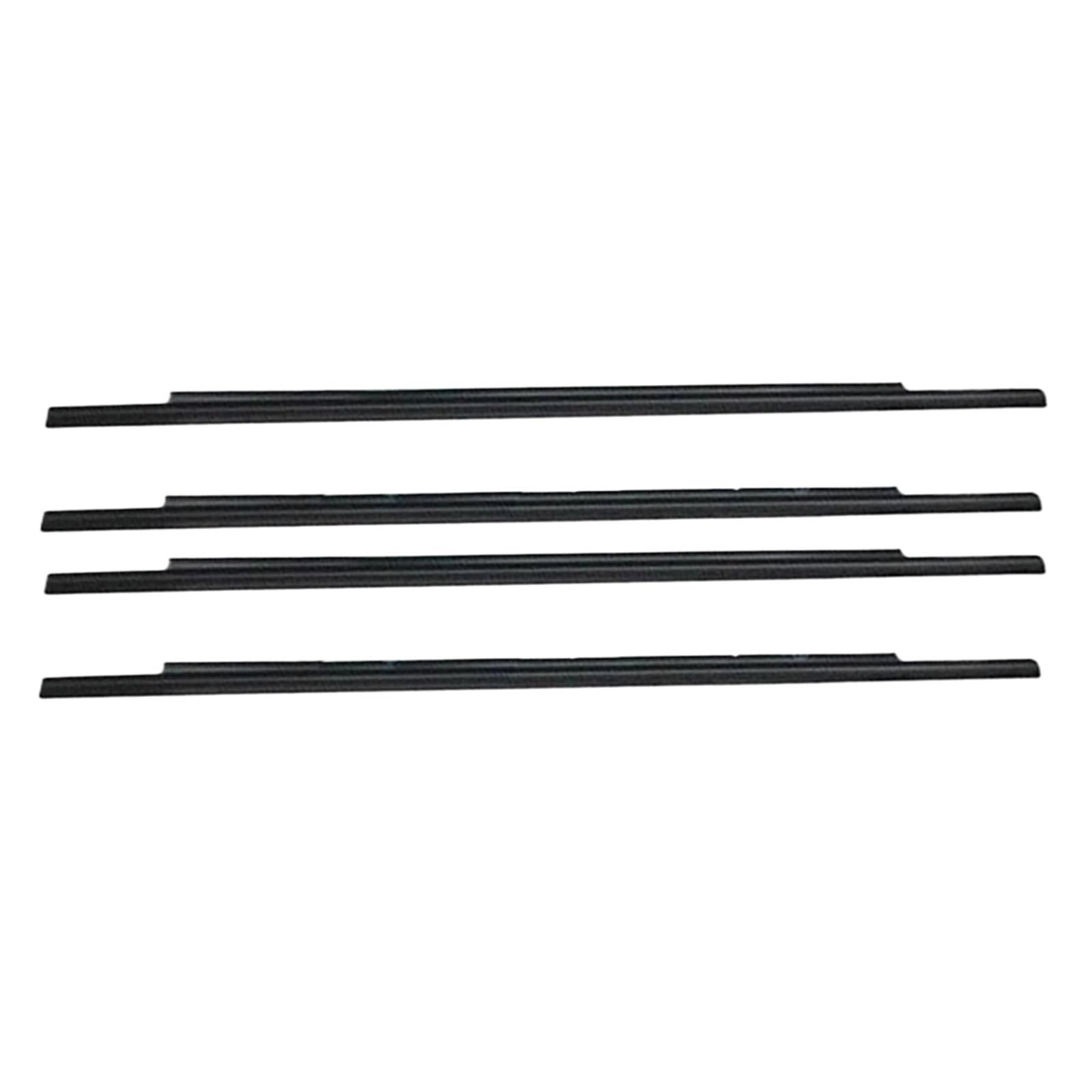 Glilar One Color Automotive Window Seals Compatible With Mitsubishi For Outlander Sport Ga 2010-2021 Car Door Window Glass Weatherstrip Belt Waterproof Seal Strip Trim