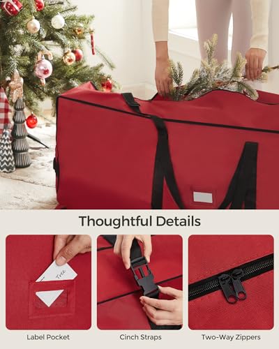 Songmics Christmas Tree Storage Bag With 1.6-Inch Wheels thumb #3
