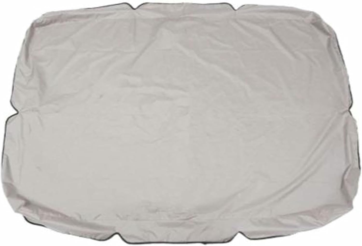 Outdoor Porch Swing Canopy Waterproof Top Cover, Deluxe Polyester Top Replacement, 190T Patio Swing Top Cover, for Patio Swing Garden Swing Outdoor