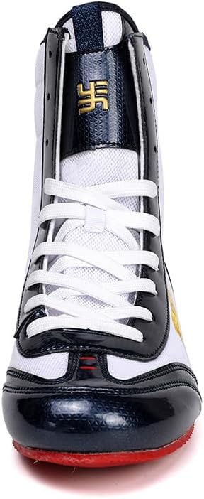 [FKHK] 白 黒 ボクシングシューズ メンズ レスリングシューズ ジュニア 戦闘訓練靴 軽量 レディース プロ 通気性 格闘技