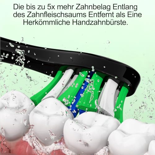 Qitizu Ersatzbürsten Kompatibel mit Philips Sonicare Elektrische Zahnbürsten, 16er Bürstenköpfe Aufsteckbürsten für Sonicare 3100 4100 5300… – Ansicht 4