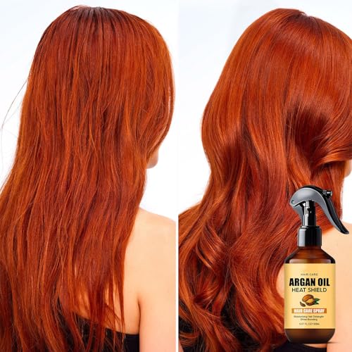 Spray protector térmico con aceite de argán para cabello miniatura 4