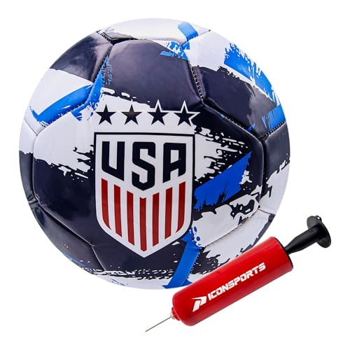 Image of Icon Sports Officially Licensed US Soccer Federation Soccer Ball