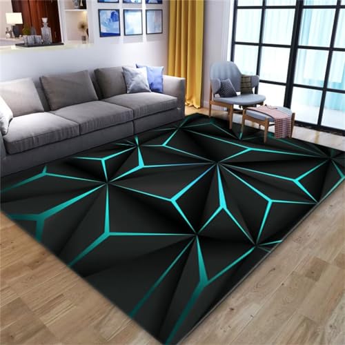 Tapis sol bureau noir lavable 180x230cm pour protéger et sublimer votre espace