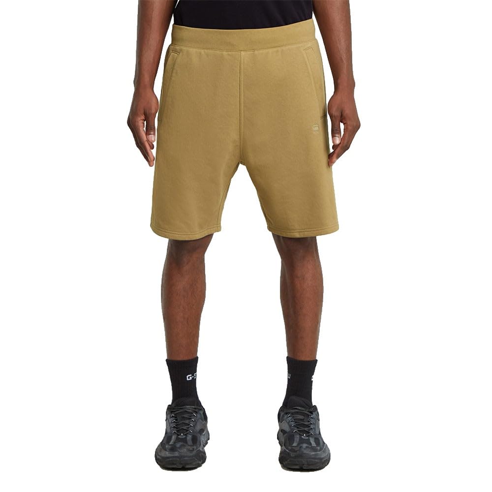 G-STAR Men's Nifous Sweat Shorts, Beige (Safari D26281-d566-b444), XL