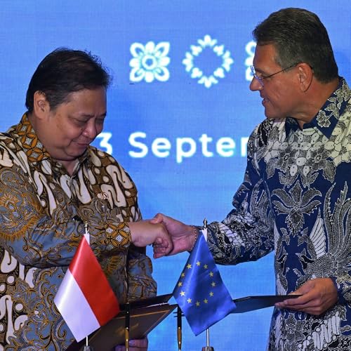 Page de couverture de Trump's tariffs push Indonesia and the EU to a trade deal