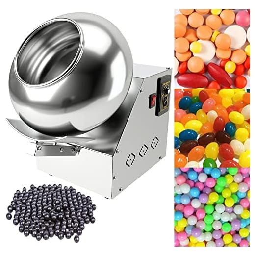 Pequena máquina de revestimento de açúcar comercial, mini máquina de panificação de chocolate, máquina automática de revestimento de tablet, máquina de secagem de revestimento de bola de açúcar