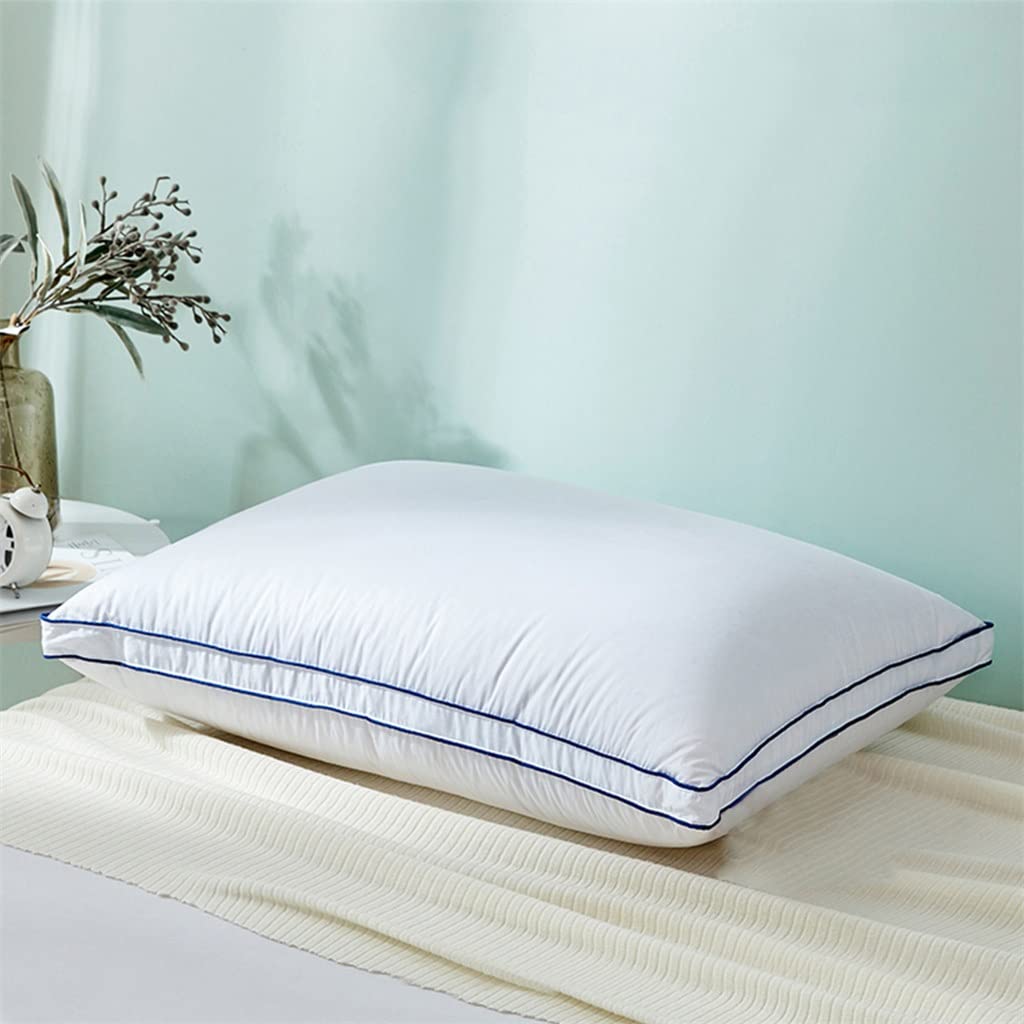 Oreillers lit coton doux et moelleux pour dormir avec soutien et protection du cou