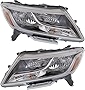 Garage-Pro Headlight Assembly Compatible with 2013-2016 Nissan Pathfinder Halogen, Set of 2, Driver and Passenger Side, Clear Lens