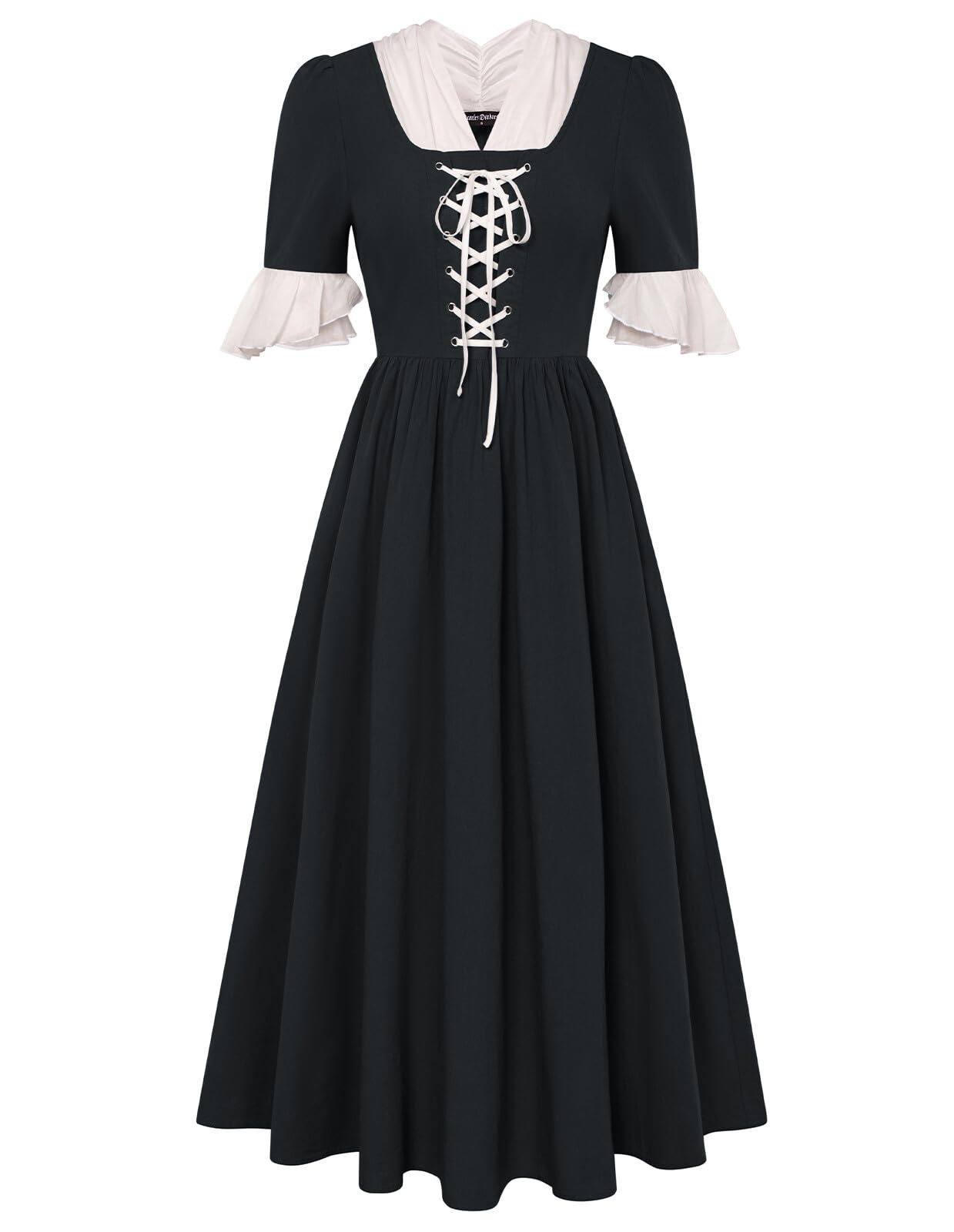 Scarlet Darkness Colonial Dress