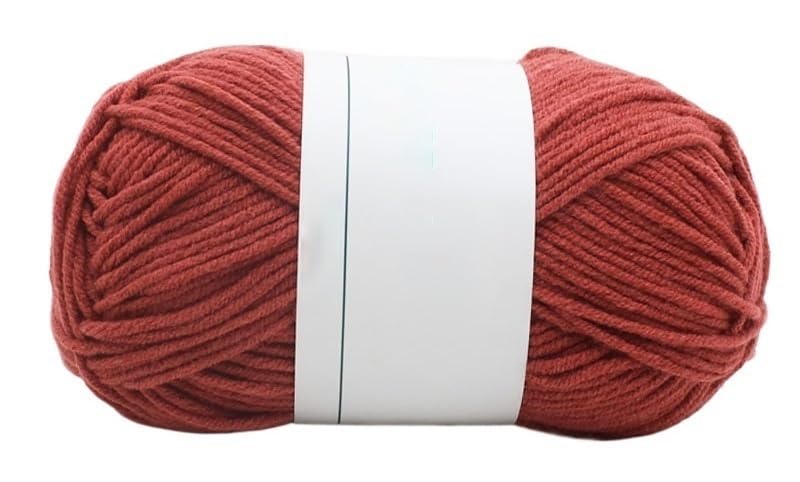 Fil de coton pour crocheter des amigurumis, fil artisanal 4 épaisseurs en lot de 5 rouleaux