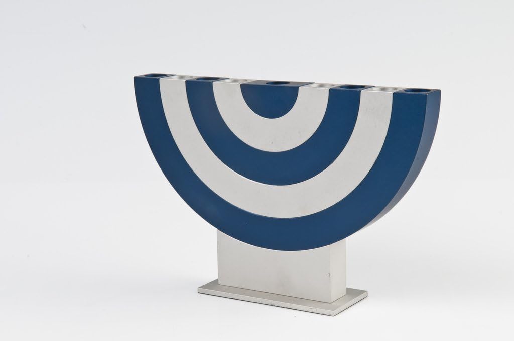 Agayof The Arch Menorah-Blue