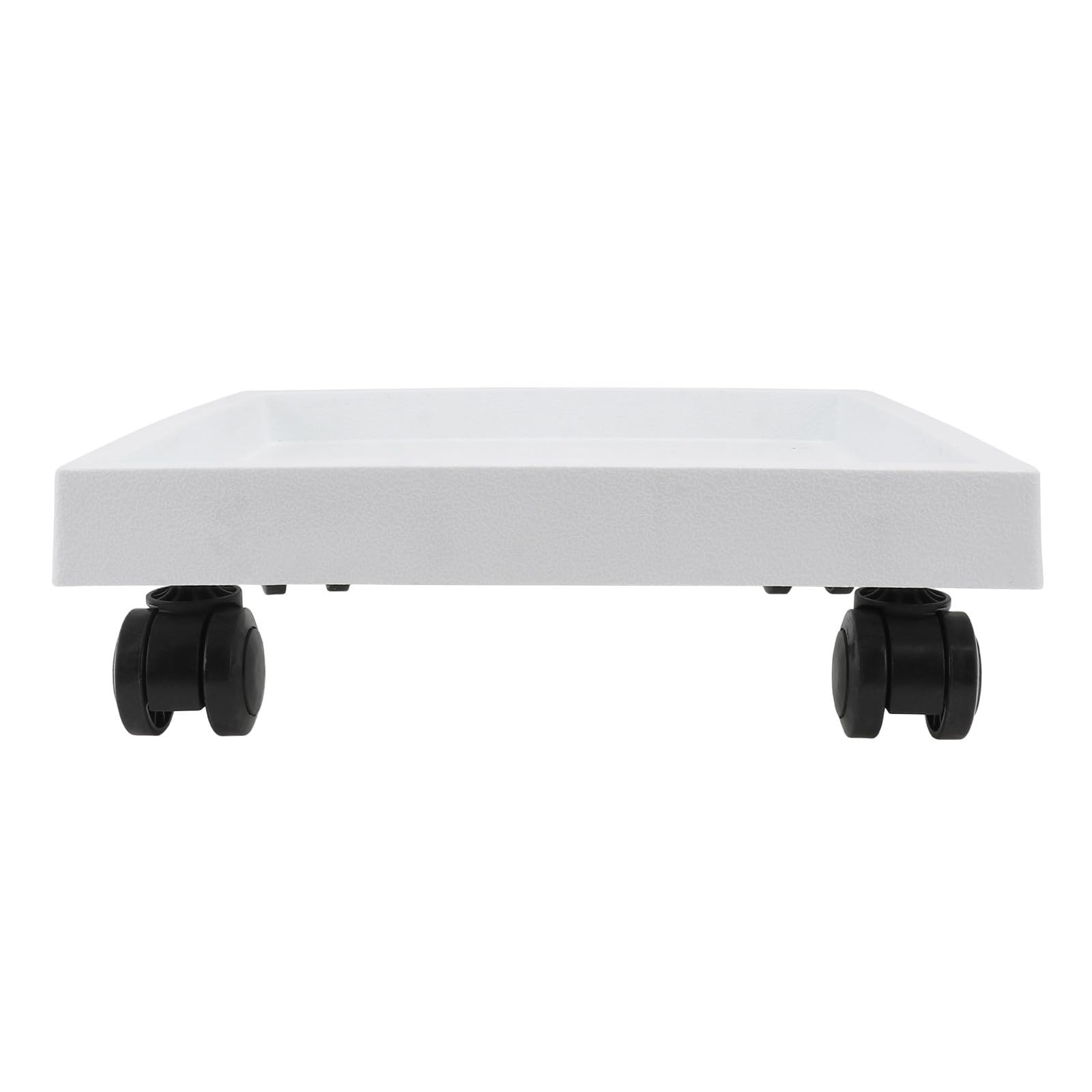 Plateau pour déplacer plante extérieur roulettes universelles support pot blanc résine