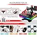 VIVOHOME Upgraded 6 in 1 Combo Multifunctional Swing Away Clamshell Printing Sublimation Heat Press Transfer Machine for T-Shirt Hat Cap Mug Plate 15 x 12 Inch