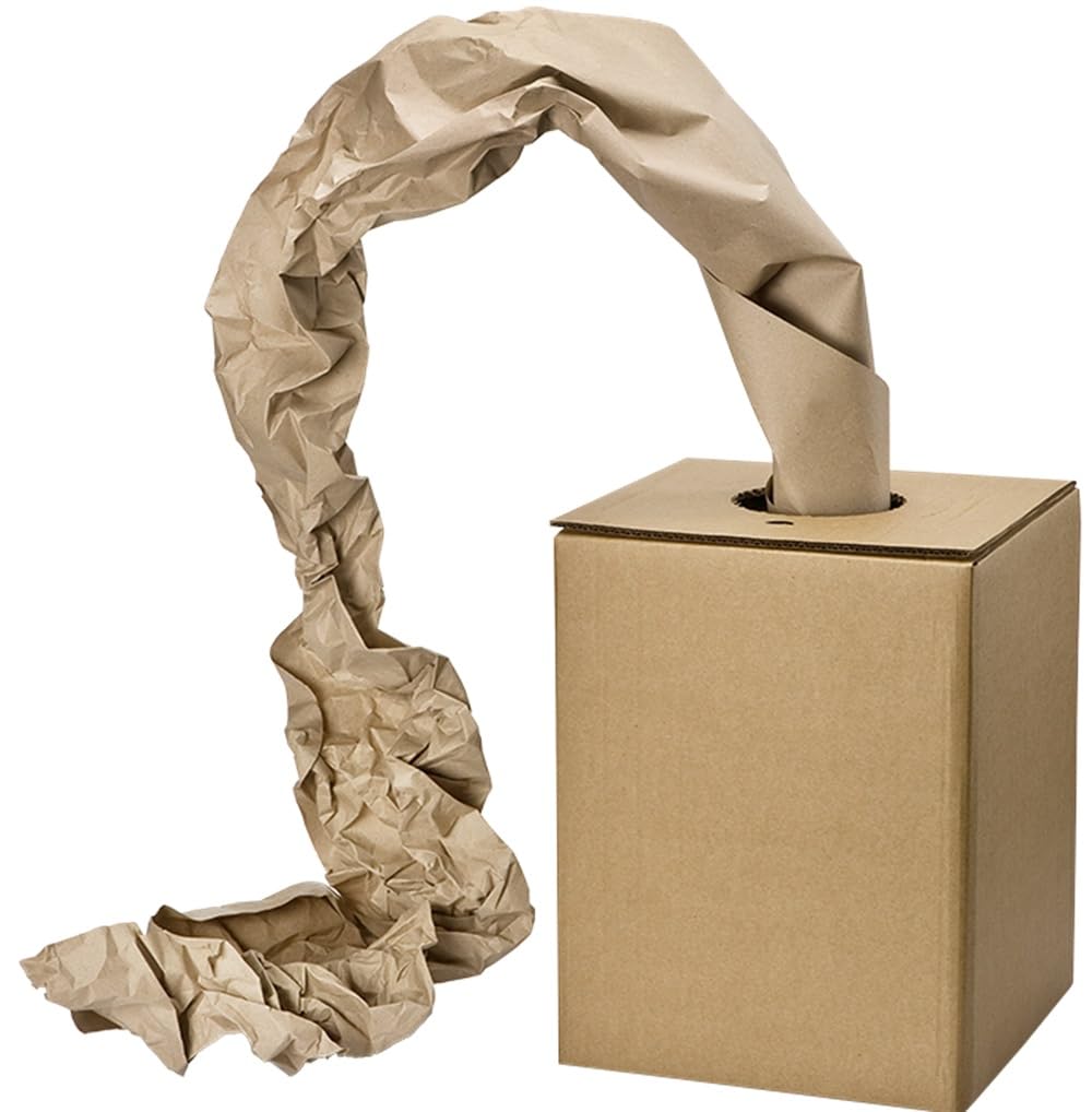 BB-Verpackungen 1x Packpapier Spenderbox PAPERBOX 39 cm x 450 m (1 Stück) | einfache Handhabung, platzsparend, ergiebig, 100% recyclebar
